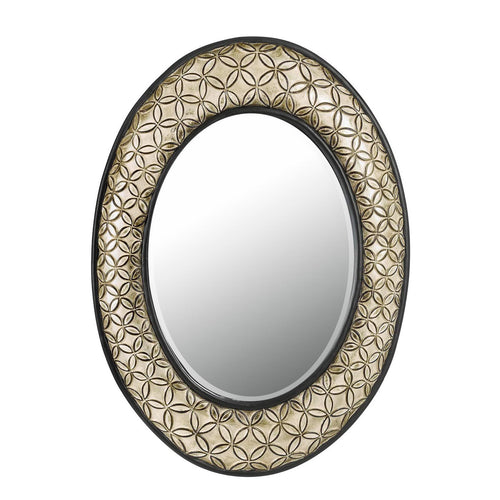 Sartene Oval  Beveled Mirror by Cal Lighting WA-2151MIR