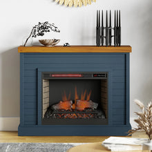 Load image into Gallery viewer, Washington Fireplace Mantel by Legends Furniture WA5111.BWK Denim/Whiskey