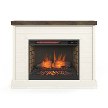 Load image into Gallery viewer, Washington Fireplace Mantel by Legends Furniture WA5110.BJW Jasmine Whitewash/Barnwood