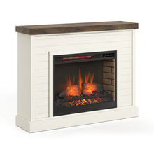 Load image into Gallery viewer, Washington Fireplace Mantel by Legends Furniture WA5110.BJW Jasmine Whitewash/Barnwood