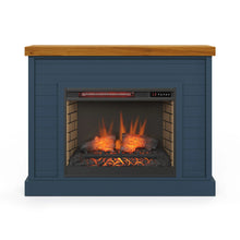 Load image into Gallery viewer, Washington Fireplace Mantel by Legends Furniture WA5111.BWK Denim/Whiskey