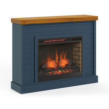 Load image into Gallery viewer, Washington Fireplace Mantel by Legends Furniture WA5111.BWK Denim/Whiskey