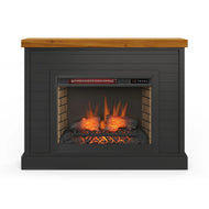 Washington Fireplace Mantel by Legends Furniture WA5112.SWK Black/Whiskey