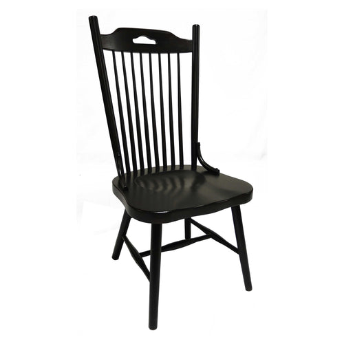 Windswept Shores Farmhouse Side Chair by Tennessee Enterprises WS001B Black