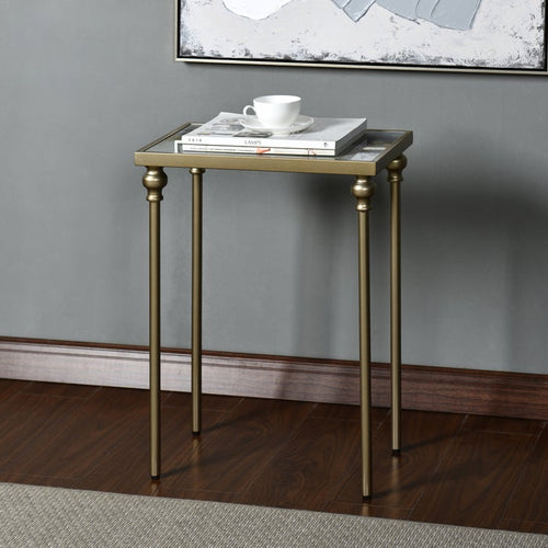Austin Allen James Golden Rain Petite Side Table by StyleCraft