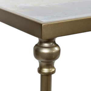 Austin Allen James Golden Rain Petite Side Table by StyleCraft