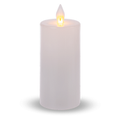 White Wax LED Pillar Candle by Ganz ARDX1486