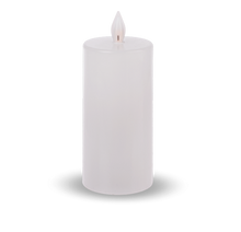 Load image into Gallery viewer, White Wax LED Pillar Candle by Ganz ARDX1486