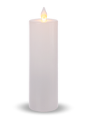 White Wax LED Pillar Candle by Ganz ARDX1487