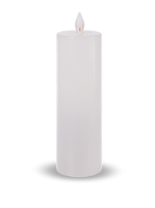 White Wax LED Pillar Candle by Ganz ARDX1487