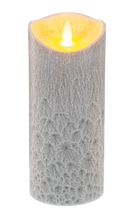 Load image into Gallery viewer, Stone Crystalline LED Wax Pillar by Ganz ARG1399