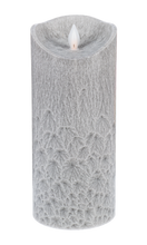 Load image into Gallery viewer, Stone Crystalline LED Wax Pillar by Ganz ARG1399