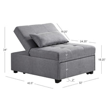 Load image into Gallery viewer, The Dozer by Linon/Powell 17S1010G Grey