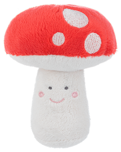 Mushroom Squeaker Rattle by Ganz BG4612