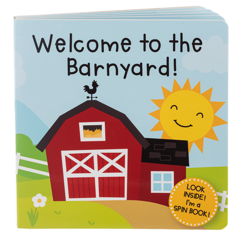 Welcome to the Barnyard Spin Book by Ganz BG4632