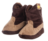 Cowboy Boot Baby Slippers by Ganz BG4642
