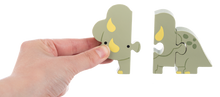 Load image into Gallery viewer, Wooden Simple Dino Puzzle Set by Ganz BG4755