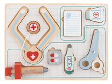 Load image into Gallery viewer, Wooden Doctor 7pc Puzzle Set by Ganz BG4963