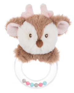 Flurry Reindeer Ring Rattles by Ganz BGX11964