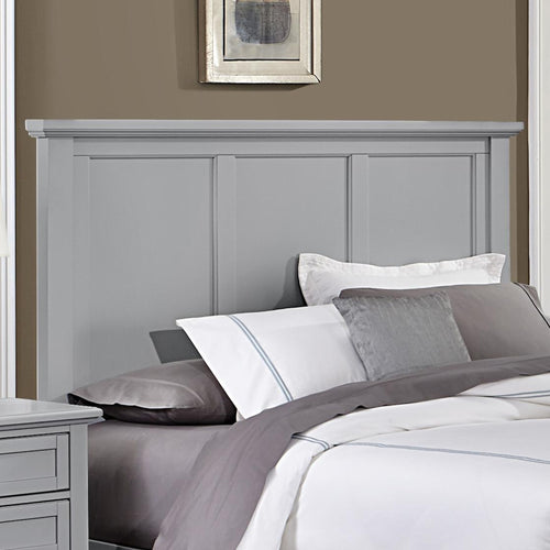 Bonanza Mansion Queen Headboard by Vaughan-Bassett BB26-558 Gray