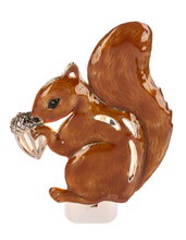 Load image into Gallery viewer, Squirrel with Acorn Night Light by Ganz CA185543