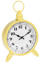 Load image into Gallery viewer, Enamel Round Desk Clock by Ganz CB172986