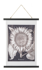 Sunflower Rolled Canvas Wall Decor by Ganz CB175095