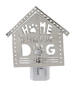 "Home is Where the Dog is" Night Light by Ganz CB176085