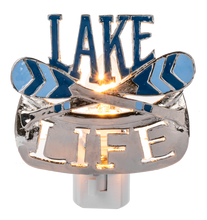 Load image into Gallery viewer, Lake Life with Paddle Night Light by Ganz CB178989