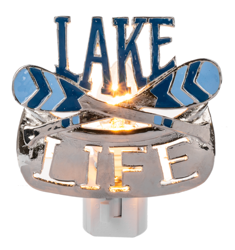 Lake Life with Paddle Night Light by Ganz CB178989