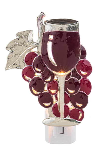Red Wine Night Light by Ganz CB180475 - Main Image