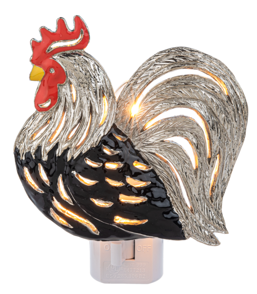 Rooster Night Light by Ganz CB180482