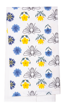 Load image into Gallery viewer, Bee Grateful &amp; Bee Blessed Tea Towel by Ganz CB181586