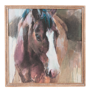 Watercolor Horse Wall Decor by Ganz CB181743