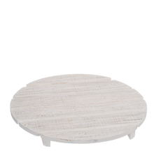 Load image into Gallery viewer, Round Shiplap Riser Tray (2pc set) by Ganz CB181760