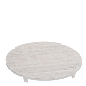 Round Shiplap Riser Tray (2pc set) by Ganz CB181760