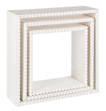 Load image into Gallery viewer, Whitewash Beaded Edge Shadow Box Wall Shelf (Small) by Ganz CB182057S