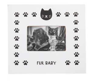 Cat Face 4x6" Picture Frame by Ganz CB183041