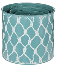 Load image into Gallery viewer, Embossed Net 3pc Planter Set by Ganz CB183911
