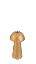Load image into Gallery viewer, Gold Mushroom Bud Vase by Ganz CB184136