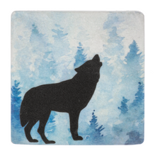Load image into Gallery viewer, Animal Silhouette with Forest Coaster (4pc Set) by Ganz CB184473