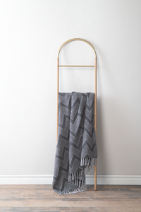 Textured Zig Zag Woven Throw by Ganz CB184488