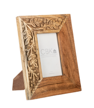 Load image into Gallery viewer, Carved Leaf 5x7 Picture Frame by Ganz CB184980