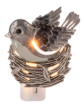 Load image into Gallery viewer, Bird in Nest Night Light by Ganz CB185541