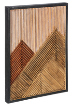 Load image into Gallery viewer, Modern Slat Mountain Wall Decor by Ganz CB186871