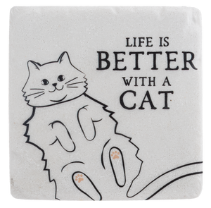 Cat Coaster (4pc set) by Ganz CB186920