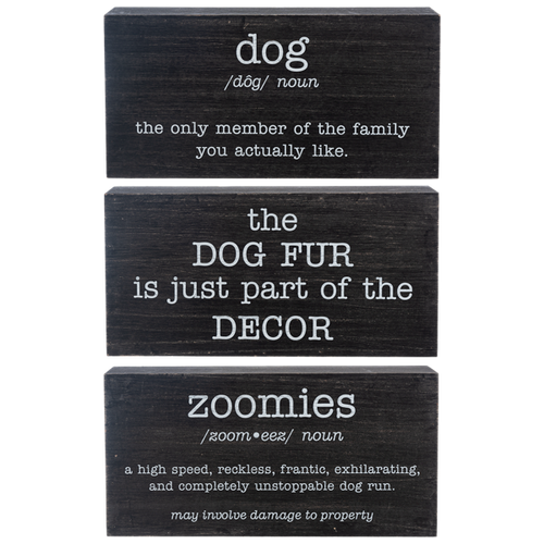 Dog Humor Text Message Block by Ganz CB186934