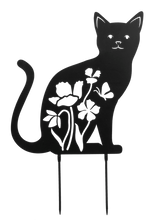 Load image into Gallery viewer, Cat Laser Cut Stake by Ganz CB186944