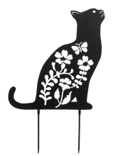 Load image into Gallery viewer, Cat Laser Cut Stake by Ganz CB186944