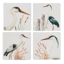 Load image into Gallery viewer, Shorebird Coaster (4pc set) by Ganz CB187157